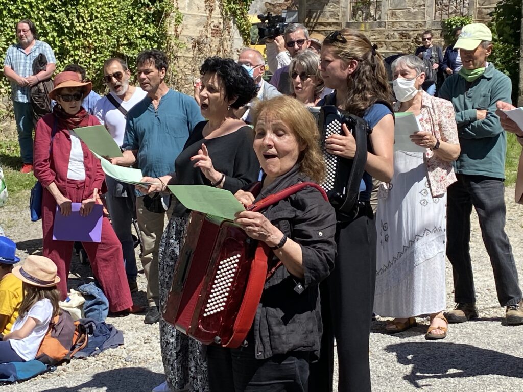 Inauguration du chemin Anne Sylvestre