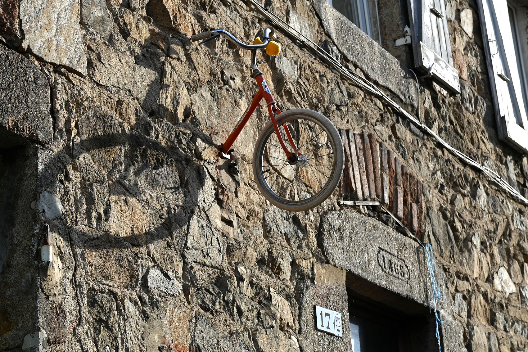 Etape de Saint-Julien-Molin-Molette à pas de vélo aujourd'hui 